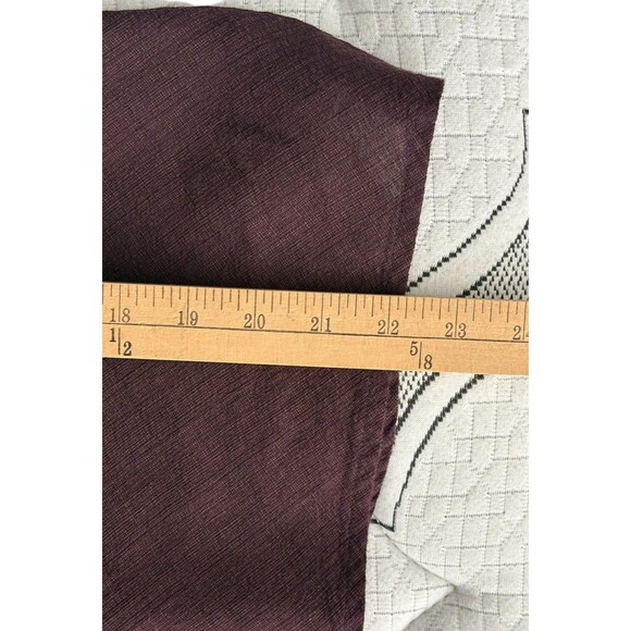 Eileen Fisher Sleeveless Linen Blend Top Women's Size Medium Eggplant Textured - Picture 12 of 14